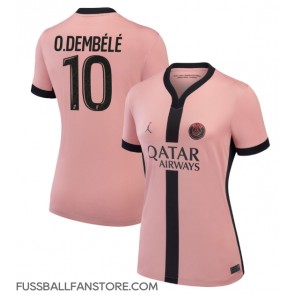 Paris Saint-Germain Ousmane Dembele #10 Replik 3rd trikot Damen 2024-25 Kurzarm